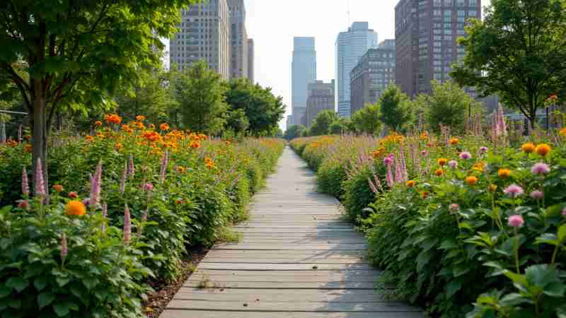 260 Hidden Gardens: Urban Oases Around the Globe, Concept art for illustrative purpose - Monok